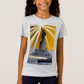 Freiheitsstatue Torch und Zweiter Weltkrieg der US T-Shirt (Vorderseite)