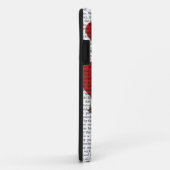 Freiheitsstatue und roter Heißluftballon Case-Mate iPhone Hülle (Hinten/Rechts)