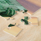 Freiheitsstatue unter dem bunten Himmel Puzzle (Seite)
