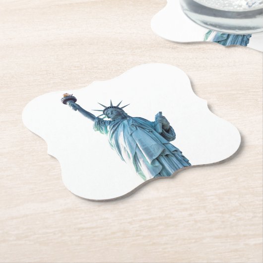 Freiheitsstatue Untersetzer (angewinkelt)