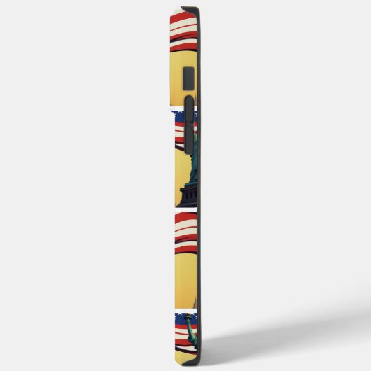 Freiheitsstatue - USA Case-Mate iPhone Hülle (Rückseite / Links)