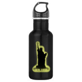 Freiheitsstatue - Vintag - Edelstahlflasche (Vorderseite)