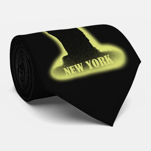 Freiheitsstatue Vintage Krawatte (Gerollt)