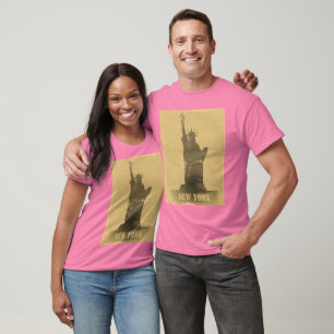 Freiheitsstatue Vintage T-Shirt