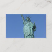 Freiheitsstatue Visitenkarte (Rückseite)