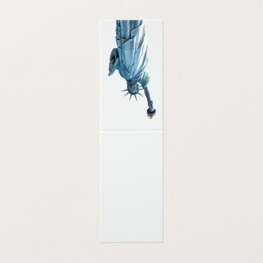 Freiheitsstatue Visitenkarten (Außenseite Aufgefaltet)