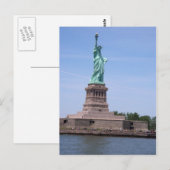 Freiheitsstatue - Vollansicht Postkarte (Vorne/Hinten)