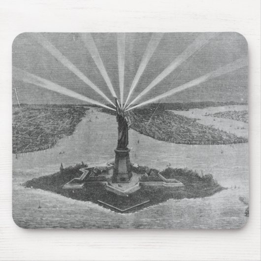 Freiheitsstatue, 'vom Graphic Mousepad (Vorne)