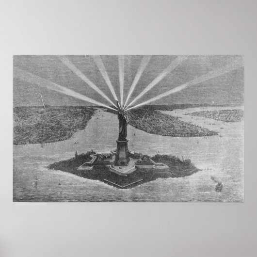 Freiheitsstatue, von 'The Graphic' Poster (Vorne)