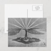 Freiheitsstatue, von 'The Graphic' Postkarte (Vorne/Hinten)