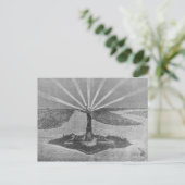 Freiheitsstatue, von 'The Graphic' Postkarte (Stehend Vorderseite)