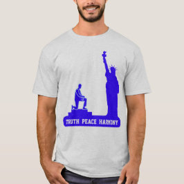 Freiheitsstatue, Wahrheit, Frieden und Harmonie T-Shirt