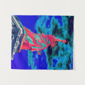 Freiheitsstatue Wandteppich (Vorderseite (Horizontal))