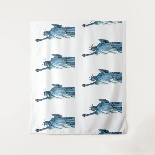 Freiheitsstatue Wandteppich (Vorderseite)