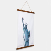 Freiheitsstatue Wandteppich Mit Holzrahmen (Gewinkelt)