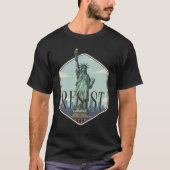 Freiheitsstatue widerstehen T-Shirt (Vorderseite)