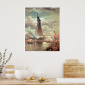 Freiheitsstatue zur Erleuchtung der Welt Poster (Küche)