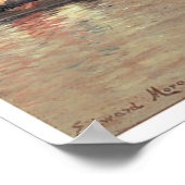 Freiheitsstatue zur Erleuchtung der Welt Poster (Ecke)