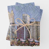 Freiheitsstatur von Mirsat Karabel Geschenkpapier Set (Beispiel)