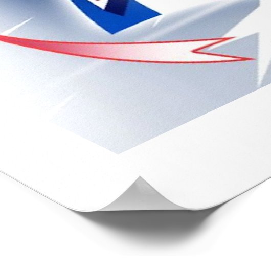 Freiheitssymbole Poster (Ecke)