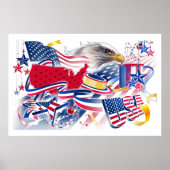 Freiheitssymbole Poster (Vorne)