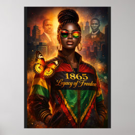 Freiheitsvermächtnis (Städte + historische Persönl Poster