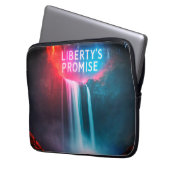 Freiheitsversprechen Laptopschutzhülle (Vorderseite Links)
