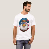 Freiheitswächter: Eagle Design T - Shirt (Vorne ganz)