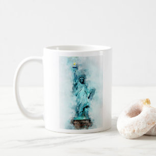Freiheitswasserstatue Kaffeetasse
