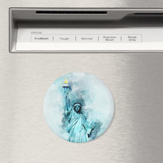 Freiheitswasserstatue Magnet (In Situ (Geschirrspüler))