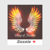 Freiheitsweine Aufkleber (Blatt)