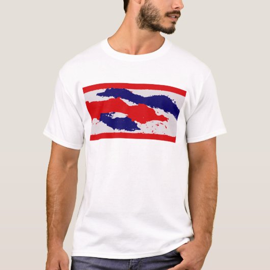 Freiheitswelle: Abstrakter T - Shirt von USA Color (Vorderseite)