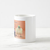 Freilandhühner Funny Mug Kaffeetasse (Mittel)