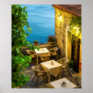 Freilandtische im Ruhestand Poster