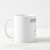 Freilaufendes Radfahren Kaffeetasse (Links)