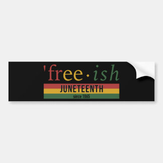 Freilich seit 1865 panafrikanische Flagge jüdisch Autoaufkleber