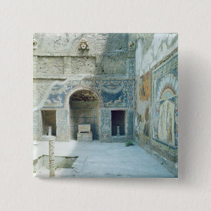 Freilicht triclinium des Hauses von Neptun Button