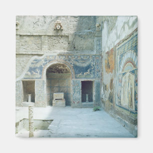 Freilicht triclinium des Hauses von Neptun Magnet