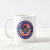 Freimaurer - Band der Brüder Kaffeetasse (Links)