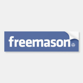 Freimaurer, Facebook Artlogo mit kleinem S&C Autoaufkleber