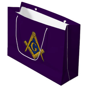 Freimaurer Freimaurer Quadrat und Kompass Freimaur Große Geschenktüte