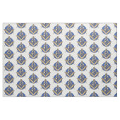 Freimaurer-Freimaurergewebe-blaues Häuschen Stoff (Fat Quarter (45,7 x 55,9 cm))