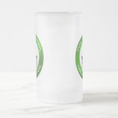 Freimaurer-Frostbecher Mattglas Bierglas (Mittel)