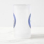 Freimaurer-Frosted-Mug Mattglas Bierglas (Mittel)