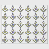 Freimaurer Geschenkpapier (Flach)