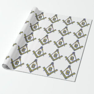 Freimaurer Geschenkpapier