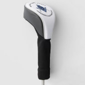 Freimaurer Golf Kopfbedeckung Blau Headcover (angewinkelt)