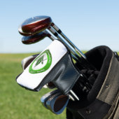 Freimaurer Golf Putter Cover Grün Headcover (In Situ)