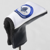 Freimaurer Golf Putter Cover Headcover (3/4 Vorderseite)
