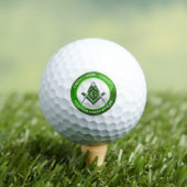 Freimaurer-Golfball-Grün Golfball (Insitu T-Shirt)